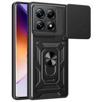 Ударостійкий чохол Camshield Ring для Xiaomi 14T Pro (Чорний) фото 1