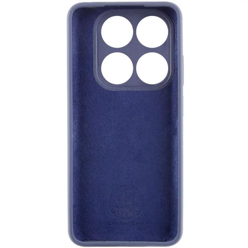 Чехол Silicone Cover Full Camera для Xiaomi 14T Pro (Midnight blue)