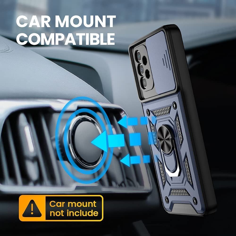 Ударостійкий чохол Camshield Ring для Samsung Galaxy A72 4G - 5G (Всі кольори)