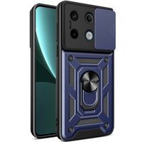 Ударостійкий чохол Camshield Ring для Xiaomi Redmi Note 13 (Темно Синій)