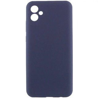 Чохол Silicone Cover Full Camera для Samsung Galaxy A07 (Midnight blue)