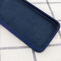 Чехол Silicone Case Закрытая камера Iphone 12 Pro (Темно Синий/ Midnight Blue) фото 2
