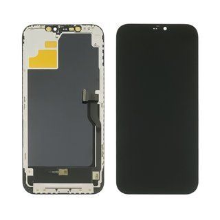 Дисплей ZY-OLED для Apple iPhone 12 Pro Max с черным тачскрином 60Hz (без ошибки)