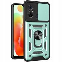Ударостійкий чохол Camshield Ring для Xiaomi Redmi 12C (Зелений)