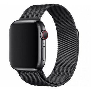 Ремінець Milanese Loop Apple Watch 41 | 40 | 38 | SE mm (Black)
