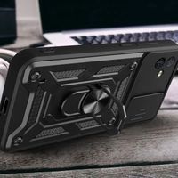 Ударостійкий чохол Camshield Ring для Samsung Galaxy A06 (Чорний) фото 3