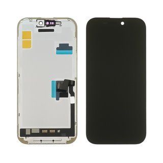 Дисплей для Apple iPhone 16 Pro з чорним тачскрином 120Hz Original FOG