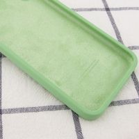 Чехол Silicone Case Закрытая камера Iphone 11 Pro Max (Мятный / Mint) фото 2