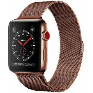 Ремінець Milanese Loop Apple Watch 41 | 40 | 38 | SE mm (Brown)
