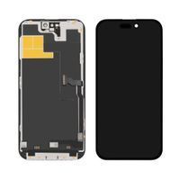 Дисплей для Apple iPhone 14 Pro Max с чёрным тачскрином 120Hz (без ошибки) GXQC-Super IN CELL FHD Service Pack фото 1