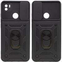 Ударостійкий чохол Camshield Ring для Xiaomi Redmi A2 Plus (Чорний) фото 1
