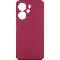 Чохол Silicone Cover Full Camera для Xiaomi Poco C65 (Plum)