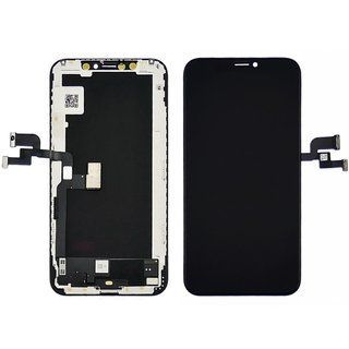 Дисплей OLED HARD для Apple iPhone Xs с черным тачскрином GX