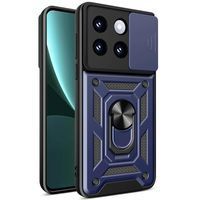 Ударостійкий чохол Camshield Ring для Xiaomi 14 (Темно Синій)