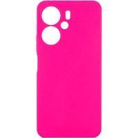 Чохол Silicone Cover Full Camera для Xiaomi Poco C65 (Barbie pink)