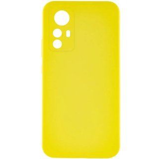 Чехол Silicone Cover Full Camera для Xiaomi Redmi Note 12S (Yellow)