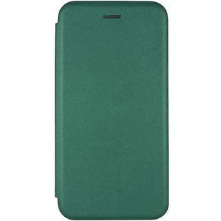 Чохол книжка Samsung Galaxy A12 Flip Magnetic шкіряний Зелений