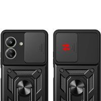 Ударостійкий чохол Camshield Ring для Xiaomi Redmi 13C (Чорний) фото 3