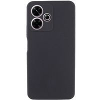 Чохол Silicone Cover Full Camera для Xiaomi Poco M6 (Black) фото 1