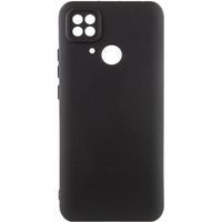 Чохол Silicone Cover Full Camera для Xiaomi Redmi 10C (Black) фото 1