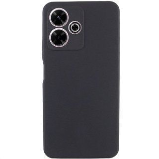 Чохол Silicone Cover Full Camera для Xiaomi Poco M6 (Black)