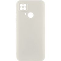 Чохол Silicone Cover Full Camera для Xiaomi Redmi 10C (White)