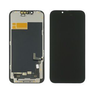 Дисплей GXQC-Super OLED SOFT для Apple iPhone 13 с черным тачскрином 60Hz (без ошибки) Service Pack