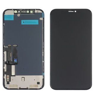 Дисплей Original для Apple iPhone XR з чорним тачскрином (Переклеєне скло)