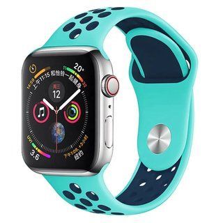Ремінець Sport Band Nike+ Copy Apple Watch 41 | 40 | 38 | SE mm (Turquoise/Black)