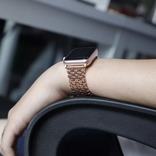 Ремінець Paco Rabanne для Apple Watch 41 | 40 | 38 | SE mm (Gold)