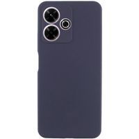 Чохол Silicone Cover Full Camera для Xiaomi Poco M6 (Midnight blue)