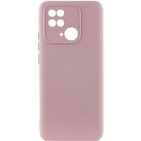 Чохол Silicone Cover Full Camera для Xiaomi Redmi 10C (Pink Sand)