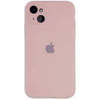 Чехол Silicone Case Закрытая камера Iphone 14 (Нежно Розовый/ Pink Sand)