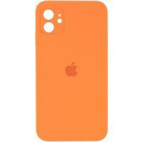 Чохол Silicone Case Закрита камера Iphone 11 (Помаранчевий / Papaya)