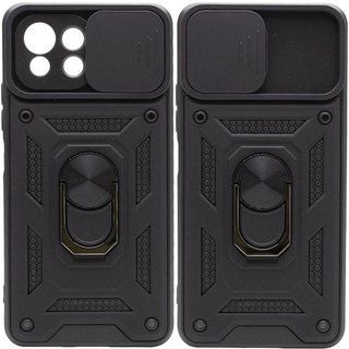 Ударостійкий чохол Camshield Ring для Xiaomi 11 Lite 5G NE (Чорний)