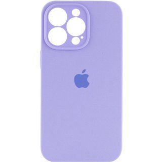 Чохол Silicone Case Закрита камера Iphone 14 Pro (Бузковий / Dasheen)