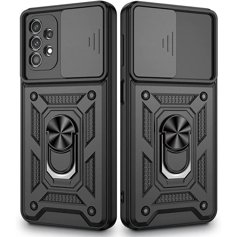 Ударостійкий чохол Camshield Ring для Samsung Galaxy A53 5G (Чорний)