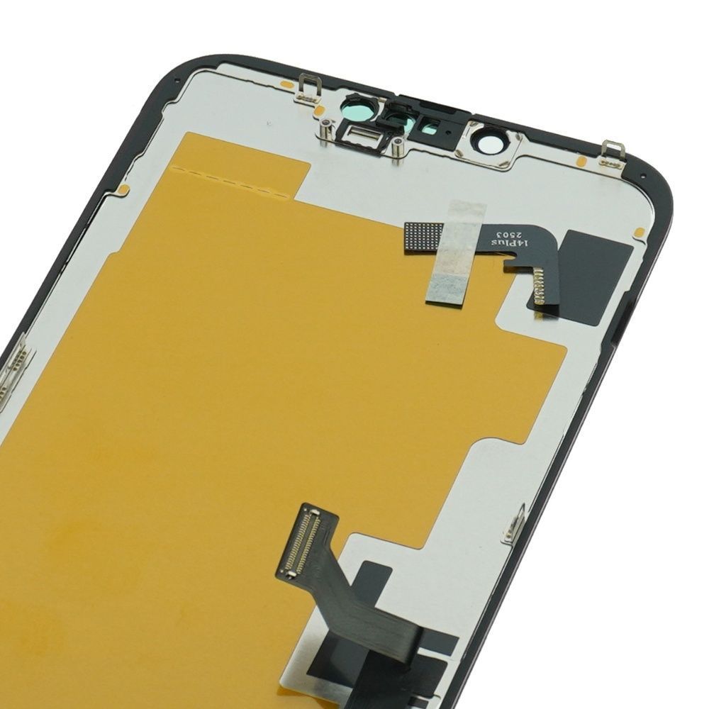 Дисплей для Apple iPhone 14 Plus с черным тачскрином 60Hz GXQC-Super OLED SOFT Service Pack