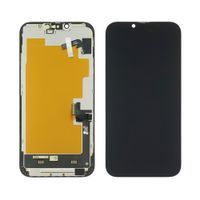 Дисплей для Apple iPhone 14 Plus с черным тачскрином 60Hz GXQC-Super OLED SOFT Service Pack фото 1