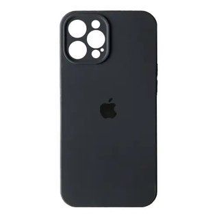 Чохол Silicone Case Закрита камера Iphone 14 Pro Max (Сірий / Dark Gray)