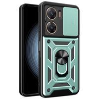 Ударостійкий чохол Camshield Ring для Xiaomi Poco X7 Pro (Зелений)