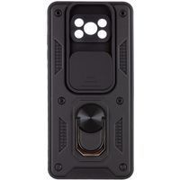 Ударостійкий чохол Camshield Ring для Xiaomi Poco X3 - Poco X3 Pro (Чорний) фото 2