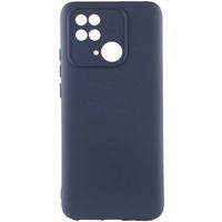 Чохол Silicone Cover Full Camera для Xiaomi Redmi 10C (Midnight blue)