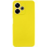 Чохол Silicone Cover Full Camera для Xiaomi Poco M6 (Yellow)