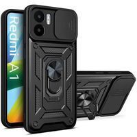 Ударостійкий чохол Camshield Ring для Xiaomi Redmi A2 (Чорний)