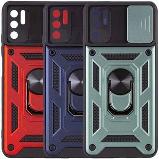 Ударостійкий чохол Camshield Ring для Xiaomi Poco M3 (Всі Кольори)