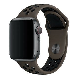 Ремінець Sport Band Nike+ Copy Apple Watch 41 | 40 | 38 | SE mm (Brown/Black)