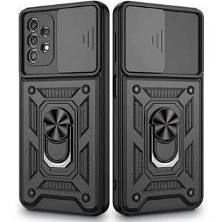 Ударостійкий чохол Camshield Ring для Samsung Galaxy A13 4G (Чорний)