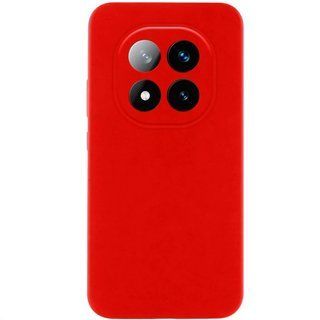Чехол Silicone Cover Full Camera для Xiaomi Redmi Note 14 Pro (Red)